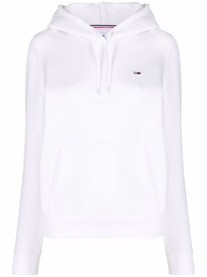 Tommy Hilfiger logo-patch pullover hoodie - White