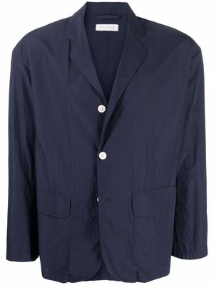 Mackintosh CAPTAIN single-breasted jacket - Blue