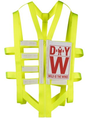 Walter Van Beirendonck Pre-Owned DIY Skeleton vest - Yellow