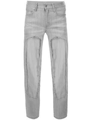 Haculla cut out jeans - Grey