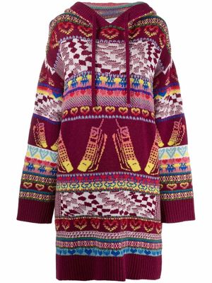 Stella McCartney intarsia-knit jumper - Red