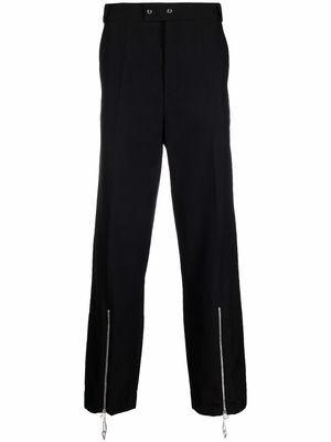 Namacheko zip-detail tailored trousers - Black