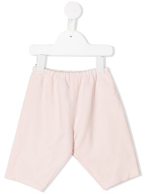 Bonpoint ribbed slip-on trousers - Pink