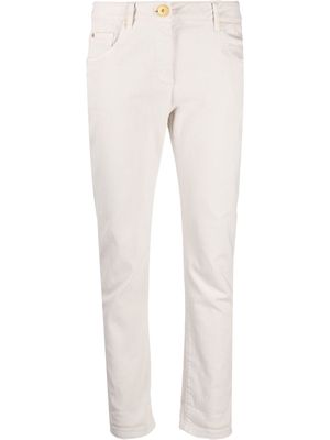 Brunello Cucinelli cropped skinny-fit jeans - Neutrals