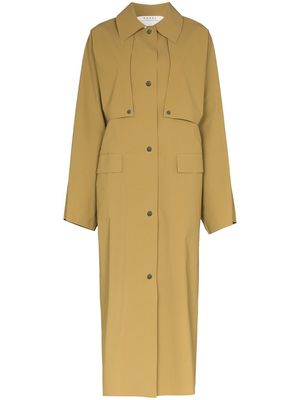 KASSL Editions button-up coat - Brown