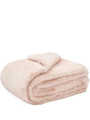 Apparis Shiloh faux-fur blanket - Pink