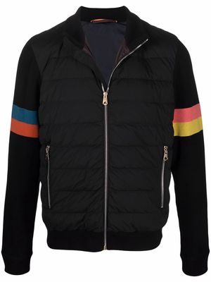 PAUL SMITH quilted zip-up gilet - Black