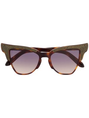 Dsquared2 Eyewear cat eye sunglasses - Brown