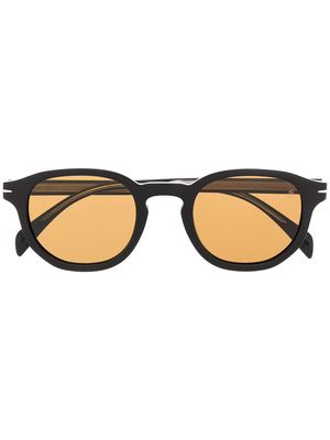 Eyewear by David Beckham rectangular frame sunglasses - Black