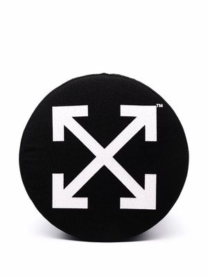 Off-White Arrow logo stool - Black