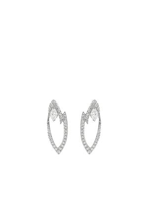 Stephen Webster 18kt white gold Lady Stardust diamond earrings - Silver