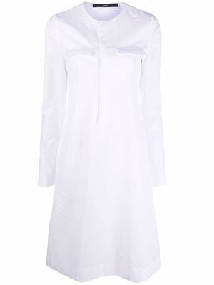 SAPIO cotton tunic blouse - White