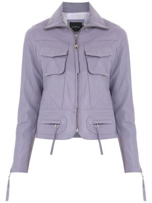 Olympiah Arcadio leather jacket - Purple