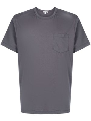 James Perse chest-pocket crewneck T-shirt - Grey