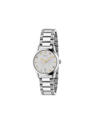 Gucci G-Timeless, 27 mm watch - Silver