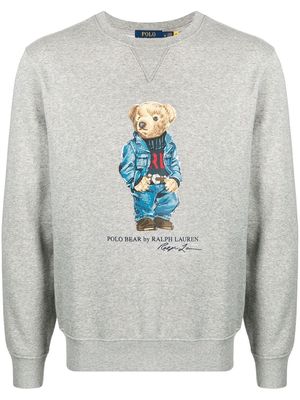 Polo Ralph Lauren Denim Polo Bear sweatshirt - Grey