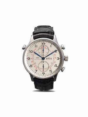 IWC Schaffhausen pre-owned Rattrapante Chronograph 41mm - Neutrals