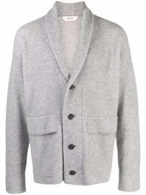 Z Zegna button-up knitted cardigan - Grey