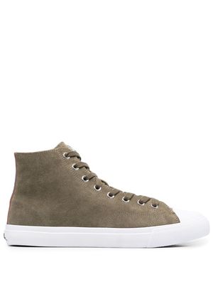 PAUL SMITH Carver high-top sneakers - Green