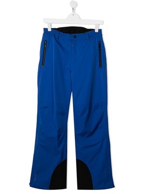 Moncler Enfant straight-leg cargo trousers - Blue