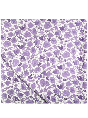 La DoubleJ small floral table cloth - Purple