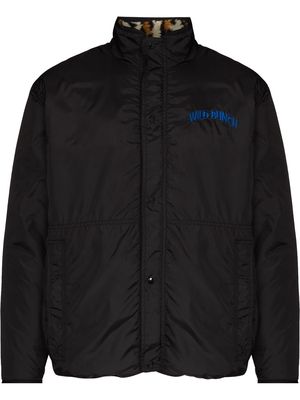 Wacko Maria reversible fleece jacket - Black
