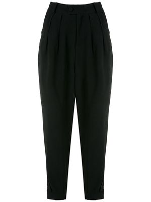 Olympiah Luyne pleated trousers - Black