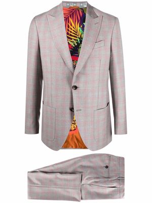 ETRO single-breasted trouser suit - Grey