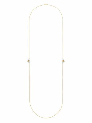 TASAKI 18kt yellow gold M/G TASAKI Illusion freshwater pearl necklace