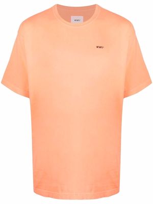 WTAPS Flat 01 crewneck T-shirt - Orange