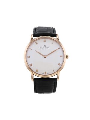 Blancpain 2010s pre-owned Villeret wrist watch - WHITE