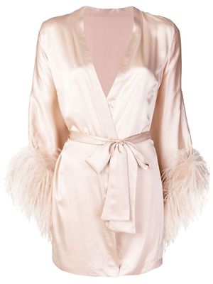 Gilda & Pearl Mia wrap robe - Pink