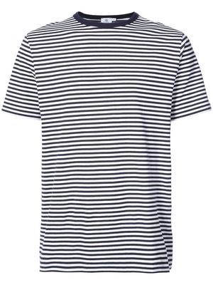 Sunspel horizontal stripe T-shirt - Black