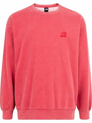 Supreme x The North Face logo embroidered sweatshirt
