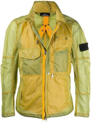 Stone Island Shadow Project Parla lightweight zipped jacket - Yellow