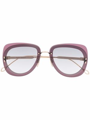 Isabel Marant Eyewear square tinted sunglasses - Purple