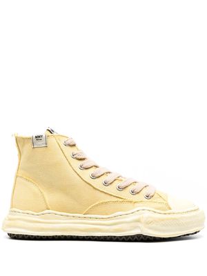 Maison Mihara Yasuhiro Peterson Original Sole high-top sneakers - Yellow
