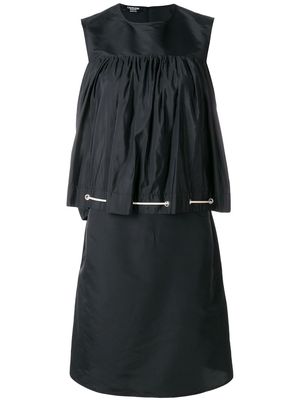 Calvin Klein 205W39nyc drawstring smock dress - Black