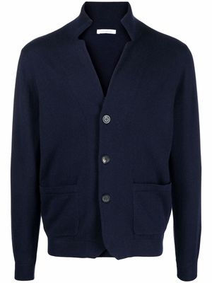 Malo button-down cashmere cardigan - Blue