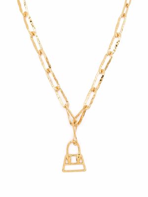 Jacquemus Chiquito pendant necklace - Gold