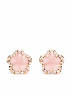 Pasquale Bruni 18kt rose gold Figlia dei Fiori diamond earrings - Pink