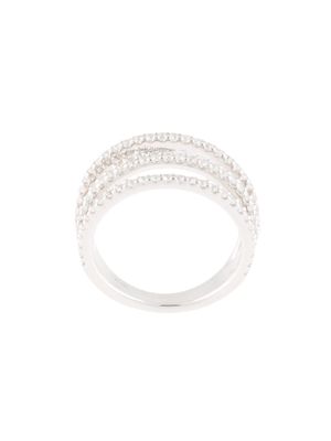 APM Monaco Croisette five-hoop ring - Silver