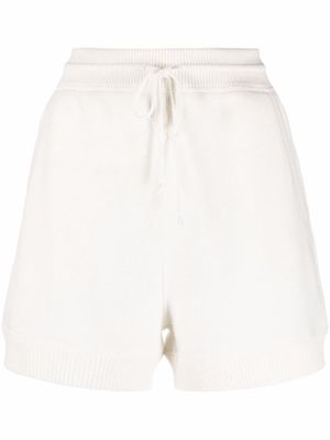 Miu Miu drawstring-waist shorts - White