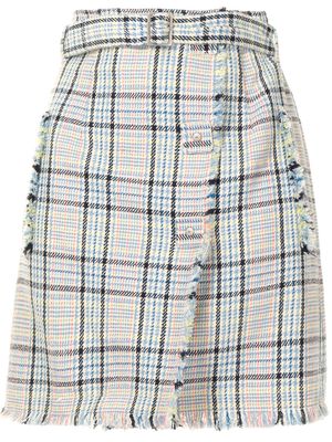 PortsPURE checked mini skirt - Multicolour
