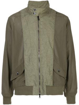 Mostly Heard Rarely Seen Meshed-up bomber jacket - Green
