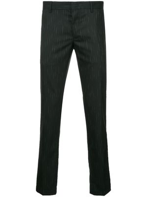 LANVIN micro-print tailored trousers - Black