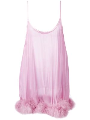 Gilda & Pearl Diana sheer slip dress - Pink