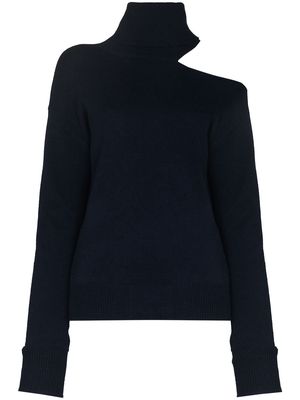 PAIGE Raundi cut-out jumper - Blue