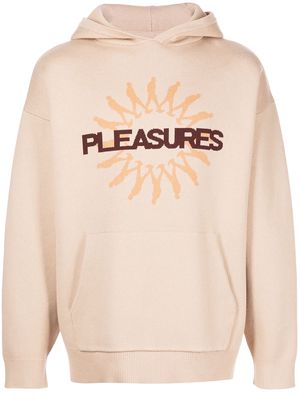 Pleasures passion knit hoodie - Neutrals