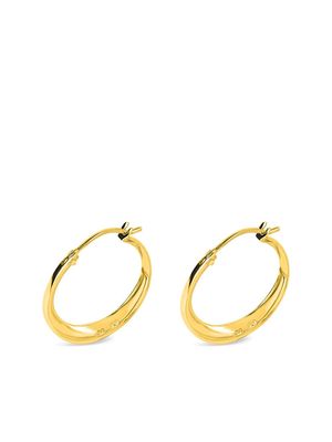 Dinny Hall 22kt yellow gold Signature small hoop earrings